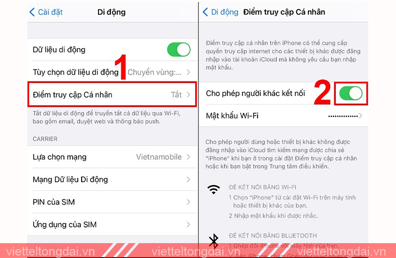 Cách đăng ký wifi trên điện thoại