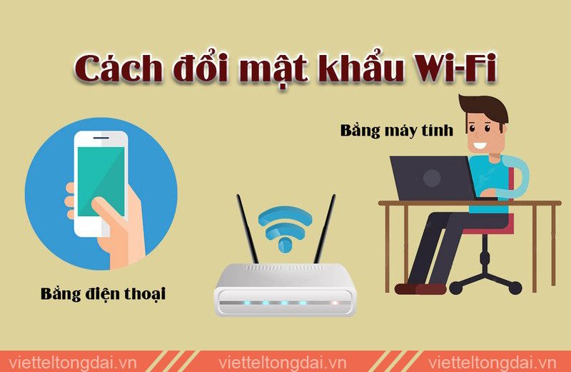 cách đổi pass wifi viettel
