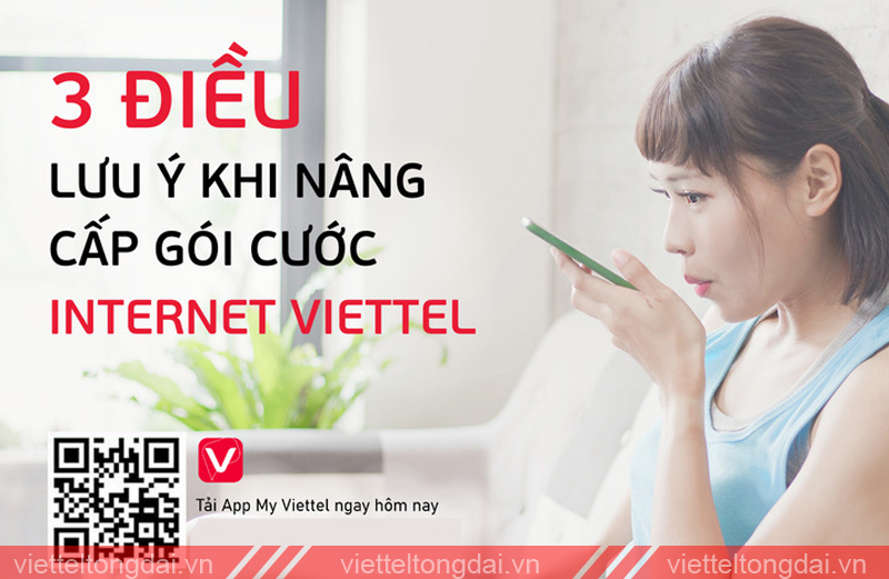 Nâng cấp gói cước Wifi Viettel